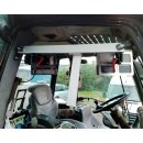 Deutz Schienen-Set Alu Kugelflex® für Deutz Agrotron M620 < oben > 3080- Alu Platte 60x60 mm, Lochbild 40x45 mm C-Kugel (1,5 Zoll)