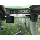 Deutz Schienen-Set Alu Kugelflex® für die neuen 6er-, 7er-, 9er-Modelle <Set> 3086- Alu Platte Kugelflex® für APV Steuermodul + John Deere Greenstar 4220  B-Kugel (1 Zoll)