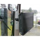 John Deere Alu Schienen-Set Kugelflex® für John Deere 6195M, M-Kabine vorne rechts 1050LW-G- Alu Platte Kugelflex® mit 8-10 mm Gewinde für Amazone Düngerstreuer / Feldspritze C-Kugel (1,5 Zoll)