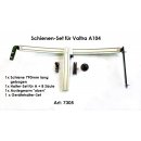 Valtra-Schienensatz Kugelflex® <<gebogen oben>> für Valtra A104 3082- Rohr Ø20-21 mm mit Kugel Kugelflex® B-Kugel (1 Zoll)