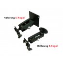 Valtra-Schienensatz Kugelflex® <<gebogen oben>> für Valtra A104 3082- Rohr Ø20-21 mm mit Kugel Kugelflex® B-Kugel (1 Zoll)