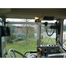 John Deere Alu Schienen-Set Kugelflex® für M-Kabinen <<oben>> z.B. 6195M Bj. 2019 3088- Alu Platte Kugelflex®  mit Kugel f. ME Track-Guide III C-Kugel (1,5 Zoll)