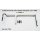 John Deere Alu Schienen-Set Kugelflex® für M-Kabinen <<oben>> z.B. 6195M Bj. 2019 3088- Alu Platte Kugelflex®  mit Kugel f. ME Track-Guide III C-Kugel (1,5 Zoll)