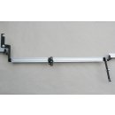 John Deere Schienen-Set Alu Kugelflex® für John Deere 8R 410 << ohne Ausleger >> 3091- Alu Platte, Lochabstand 50 mm C-Kugel (1,5 Zoll)
