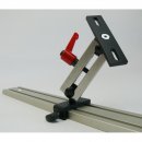 Alu Schienenanbindung für MC-50 Schiene C-Kugel 1,5 Zoll