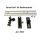 Fendt-Set1 Bedienpanel / Terminal Halter Alu Kugelflex® für Fendt Vario 300er, 500er, 700er Serie 3089- Alu Platte 120x120 mm, Lochbild 100x100 mm B-Kugel (1 Zoll)