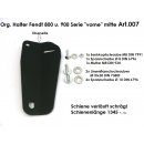 Fendt-Schienensatz <<gebogen>> Alu Kugelflex® für Fendt Vario 800, 900er Serie X5 Kabine Bj. 2008-2021 3078- Alu Halter Kugelflex®  mit Kugel f. Bedienterminal Amazone/Rauch B-Kugel (1 Zoll)