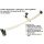 Fendt-Schienensatz <<gebogen>> Alu Kugelflex® für Fendt Vario 800, 900er Serie X5 Kabine Bj. 2008-2021 3078- Alu Halter Kugelflex®  mit Kugel f. Bedienterminal Amazone/Rauch B-Kugel (1 Zoll)
