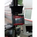 Fendt-Schienensatz <<vorne>> Alu Kugelflex® für Fendt Vario 700/900er Serie Bj 06-12 / 380 GTA Turbo 3085- Alu Platte 150x110x5, Lochbild 140x70 mm für John Deere Rundballenpresse B-Kugel (1 Zoll)