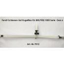 Fendt-Schienen-Set <<gebogen-mitte>> Alu Kugelflex® für Fendt Vario 800, 900,1000 Serie Gen6 3075- LD1 Fa. Lemken C-Kugel (1,5 Zoll)