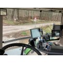 Fendt-Schienen-Set <<gebogen-mitte>> Alu Kugelflex® für Fendt Vario 800, 900,1000 Serie Gen6 3089- Alu Platte 120x120 mm / Lochbild 100x100 mm C-Kugel (1,5 Zoll)