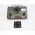 Bedienpanel / Terminal Halter Alu Kugelflex®  Starterset1 mit Anbindung Kugel 3001LW- Alu Platte rund Lochbild 40x40x40 mm z.B. für TOPCON Spurführungsystem M8