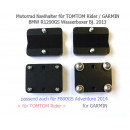 TOMTOM Rider Navihalter Kugelflex® HOCH / Motorräder Bügel Ø 12 - 25,4 mm #1