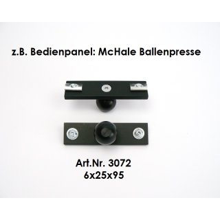 3072- Platte 6x25x95 mm McHale Ballenwickler, Lehner Vento