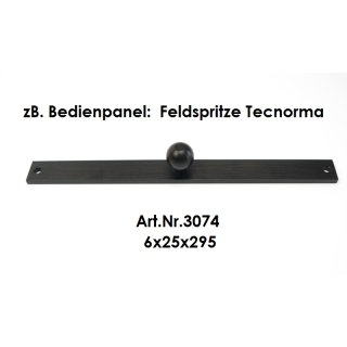 3074- Platte 6x25x295 mm Feldspritze Tecnoma