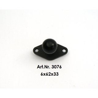 3076- Platte 6x62x33 mm für Parallelfahrsystem