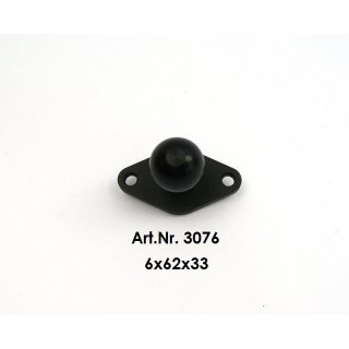 3076- Platte 6x62x33 mm für Parallelfahrsystem