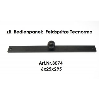 3074- Patte 6x25x295 mm f. Feldspritze Tecnoma